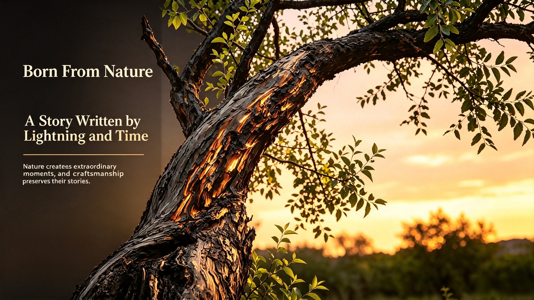 Our Story | Fortideal Natural Lightning-Struck Jujube Wood Craft